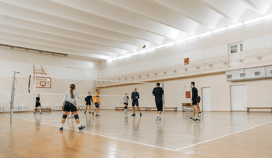 места за социализиране чрез спортуване